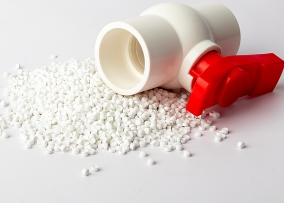 Gránulos de Compuesto de PVC para Válvulas de Bola Plástico Industrial Válvulas de Bola de PVC de 1'' Válvula de Cierre de Agua Compuesto