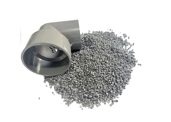 Gránulos de compuesto de resina para accesorios de tubería de PVC rígido para moldeo Aplicación de pared ultra gruesa Compuesto de PVC rígido de alto impacto por inyección para accesorios de tubería de suministro de agua